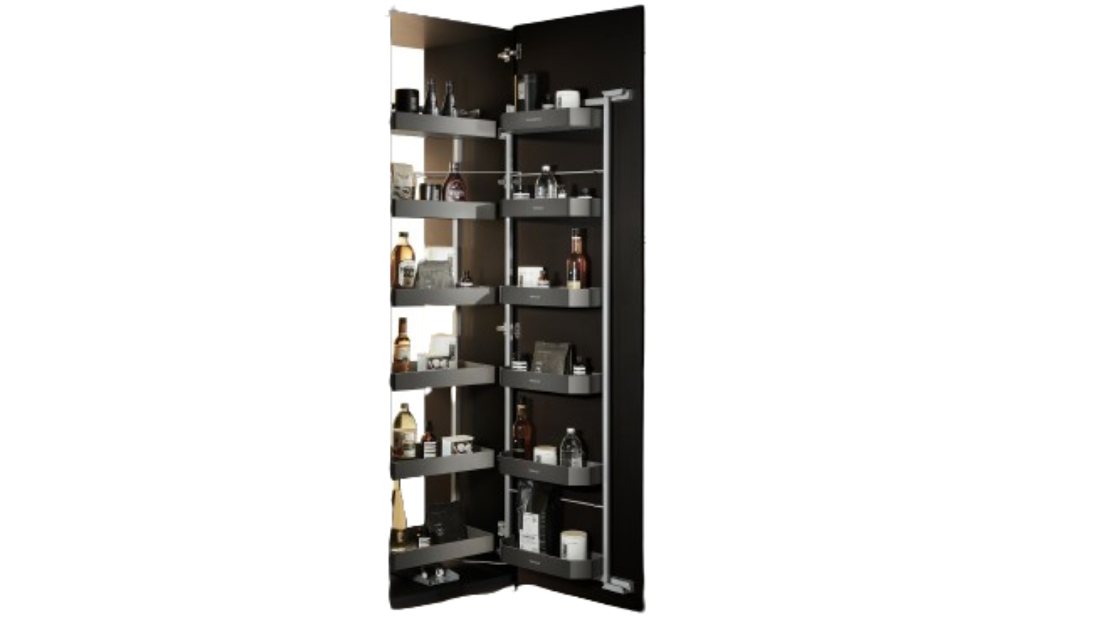 Higold 10-Tray Shearer PRO Open Out Pantry Cabinet Unit - 162.5cm