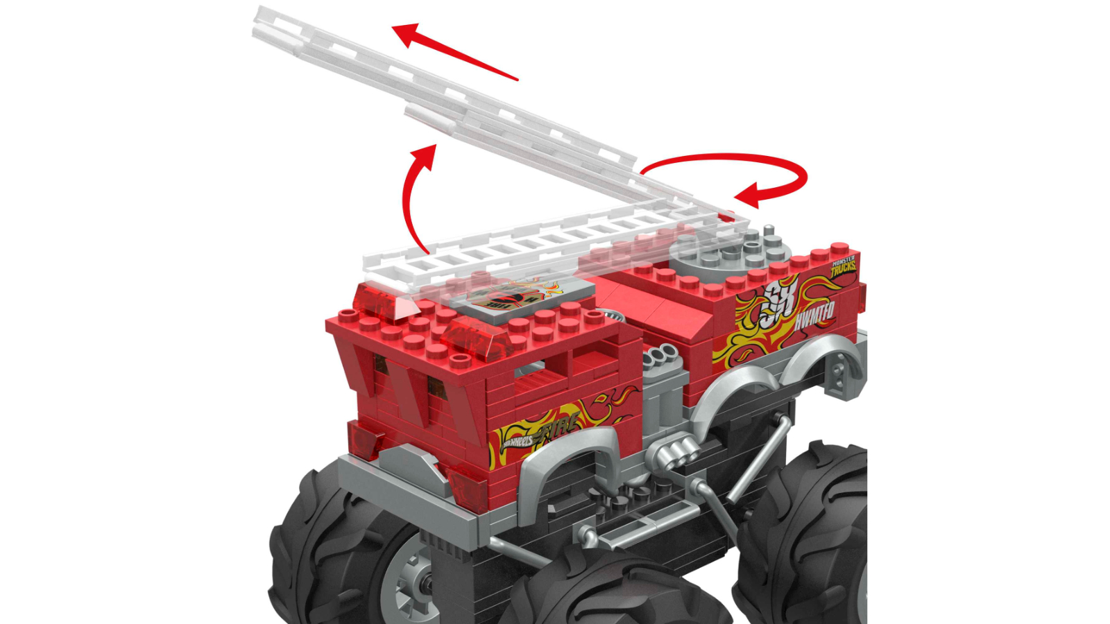 MEGA Hot Wheels 5 Alarm Fire Truck Harvey Norman