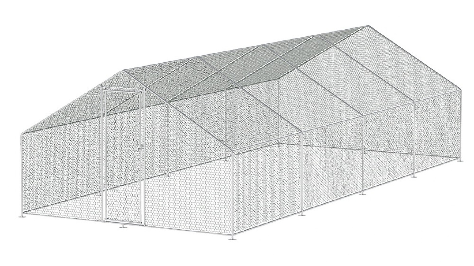 i.Pet Chicken Coop Cage Rabbit Hutch Large 8m x 3m x 2m