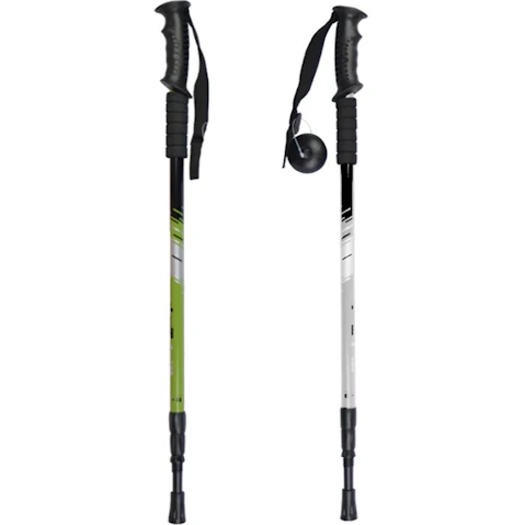 High Trek Lightweight Wanderer Walking Stick with Ski Grip