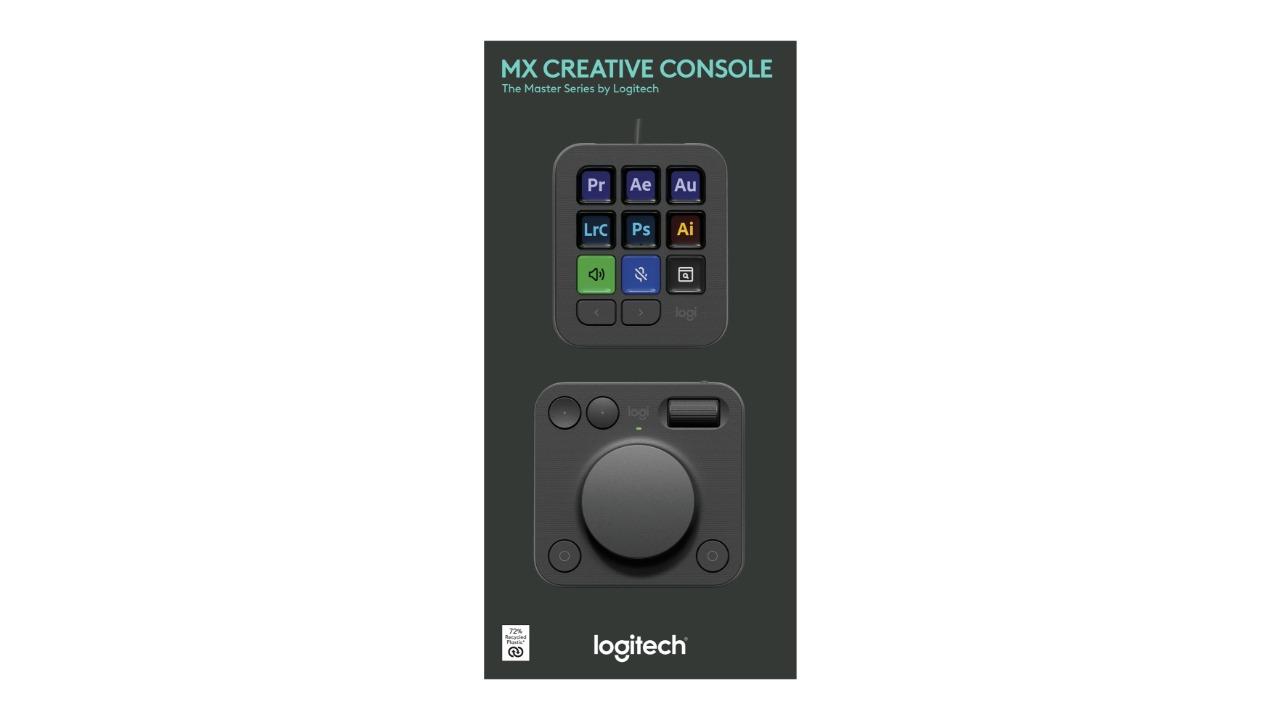 Logitech MX Creative Console - Graphite | Harvey Norman