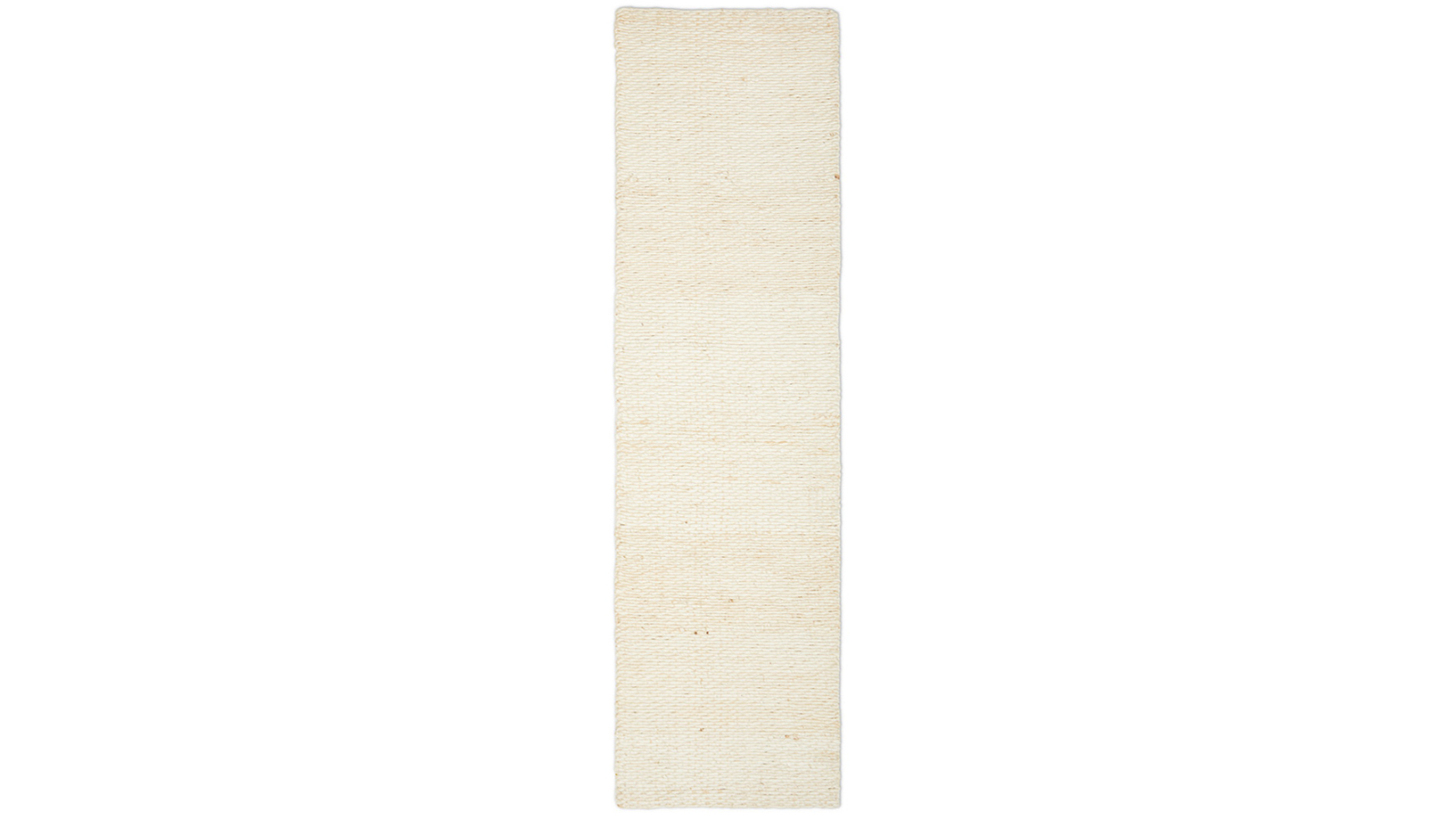 The Weave Studio Hivara White Runner Rug - 300 x 80cm