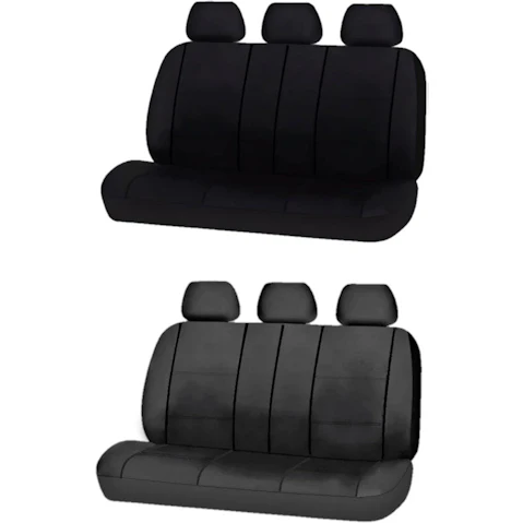 My Car Universal Size 06/08S Platinum Rear Seat Cover
