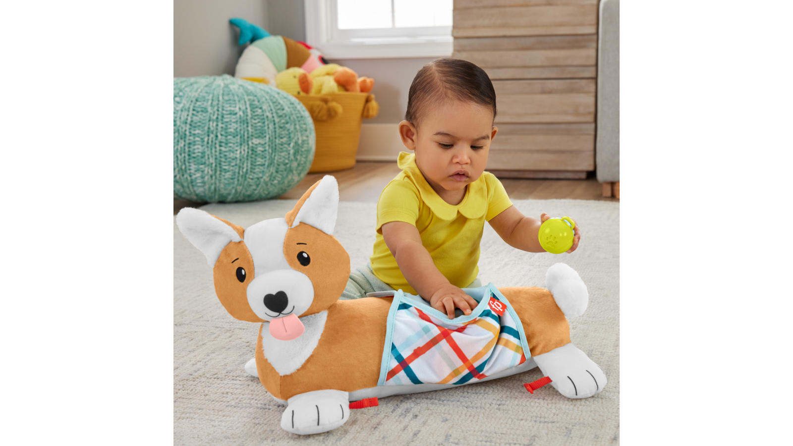 Fisher Price 3-in-1 Puppy Tummy Wedge | Harvey Norman