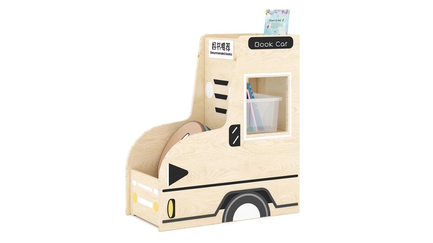 Jooyes Bus Bookcase Storage