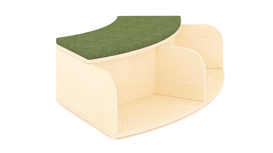 Jooyes Puzzle Curve Modular Reading Seat