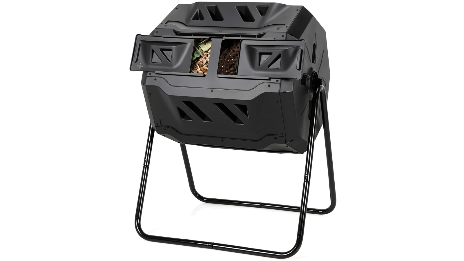 Hortikraft 160L Dual Chamber Rotating Compost Bin
