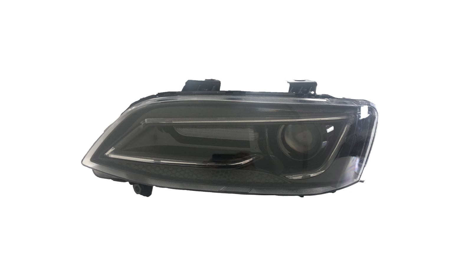 Machter Autoparts Black LED Headlights Sequential Blinker Xenon Globe - Fits Holden VE Commodore Series 1 and 2
