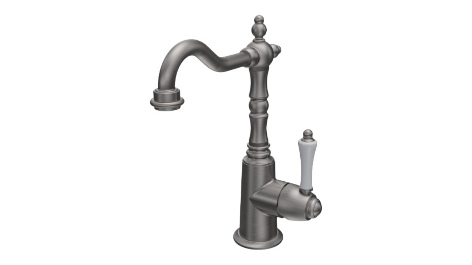 Parisi Hermitage Basin Mixer - Pewter