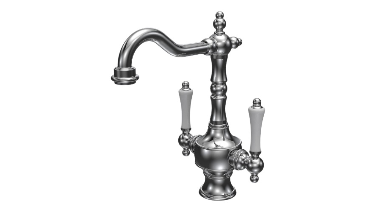 Parisi Hermitage Basin Twinner - Chrome 