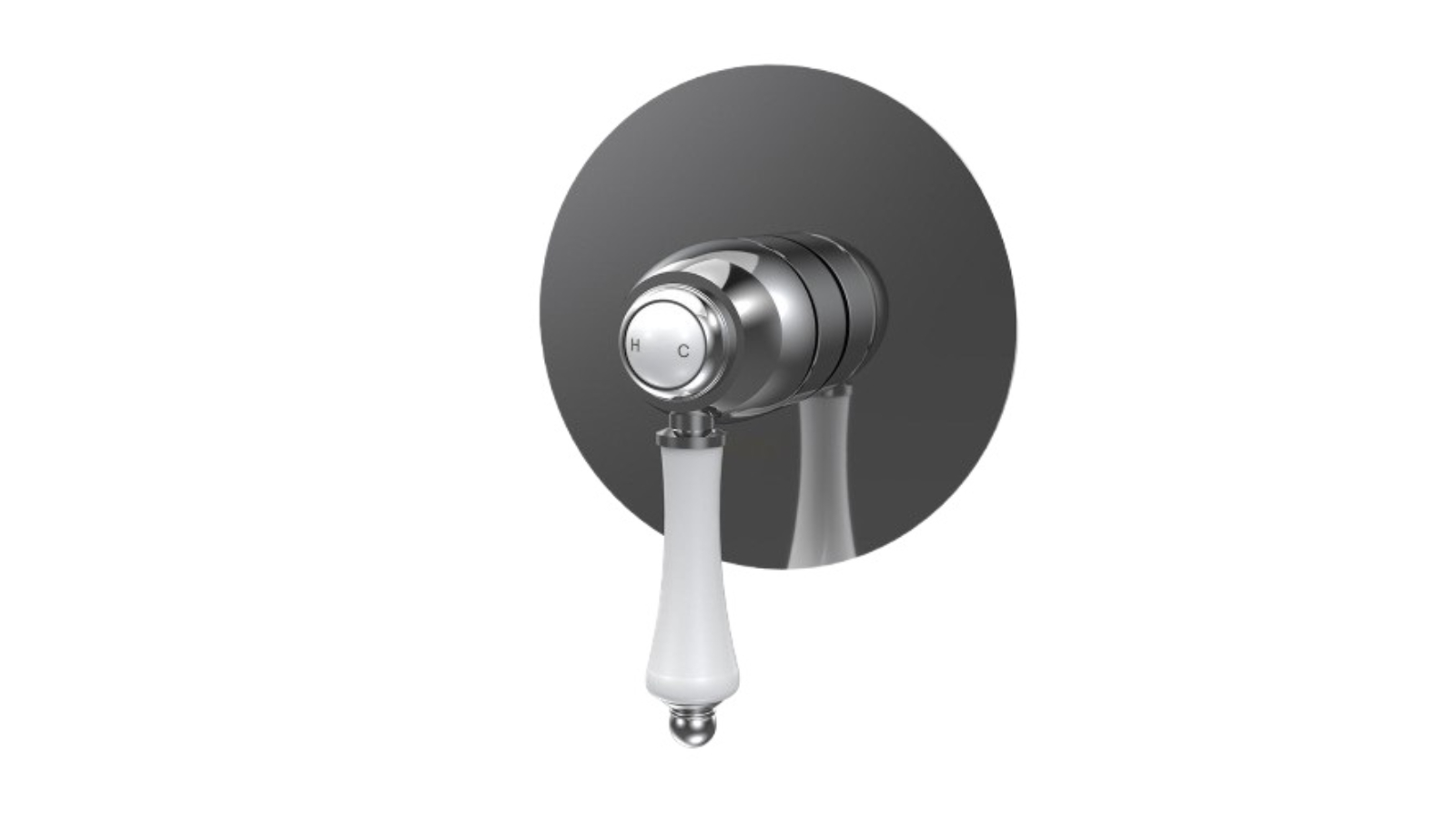 Parisi Hermitage II Wall Mixer - Chrome