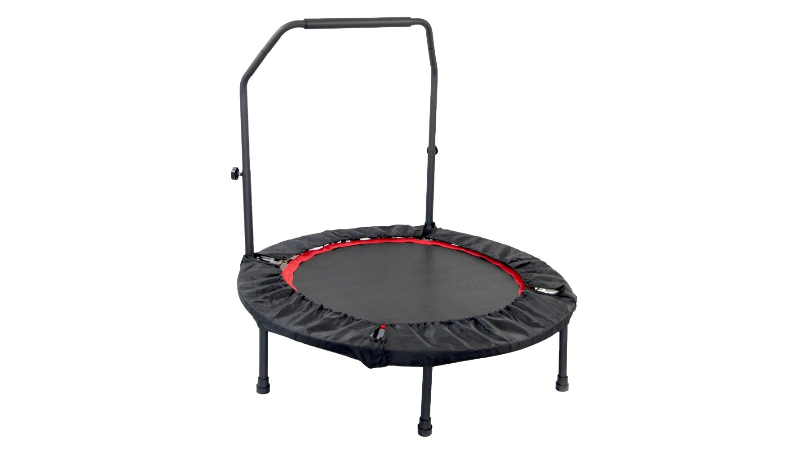 Serrano Mini Rebounder Trampoline With Handle Rail