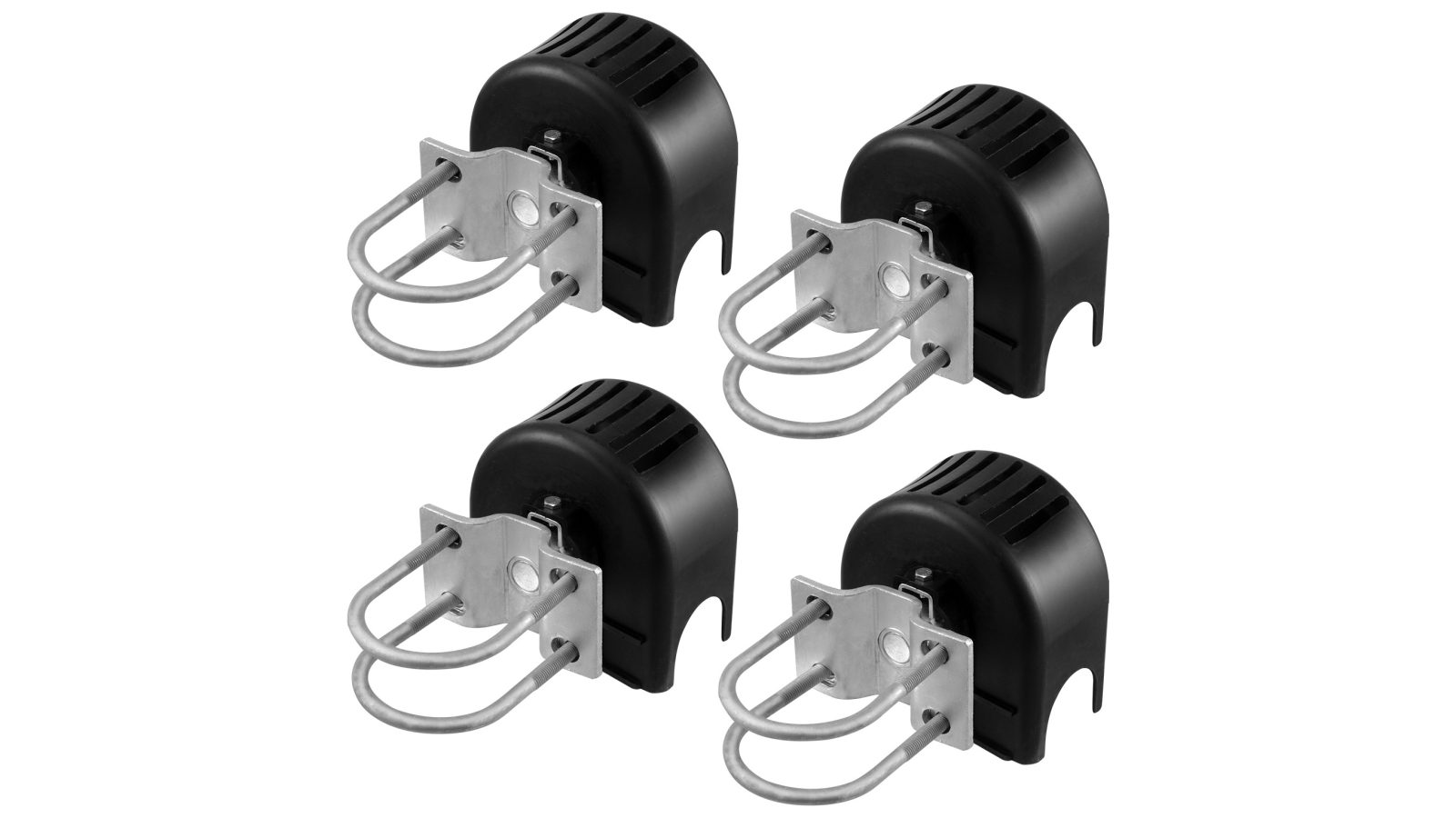 Vevor Sliding Gate Kit with U-Shaped Groove 4 Track Wheels/Cover for Cantilever