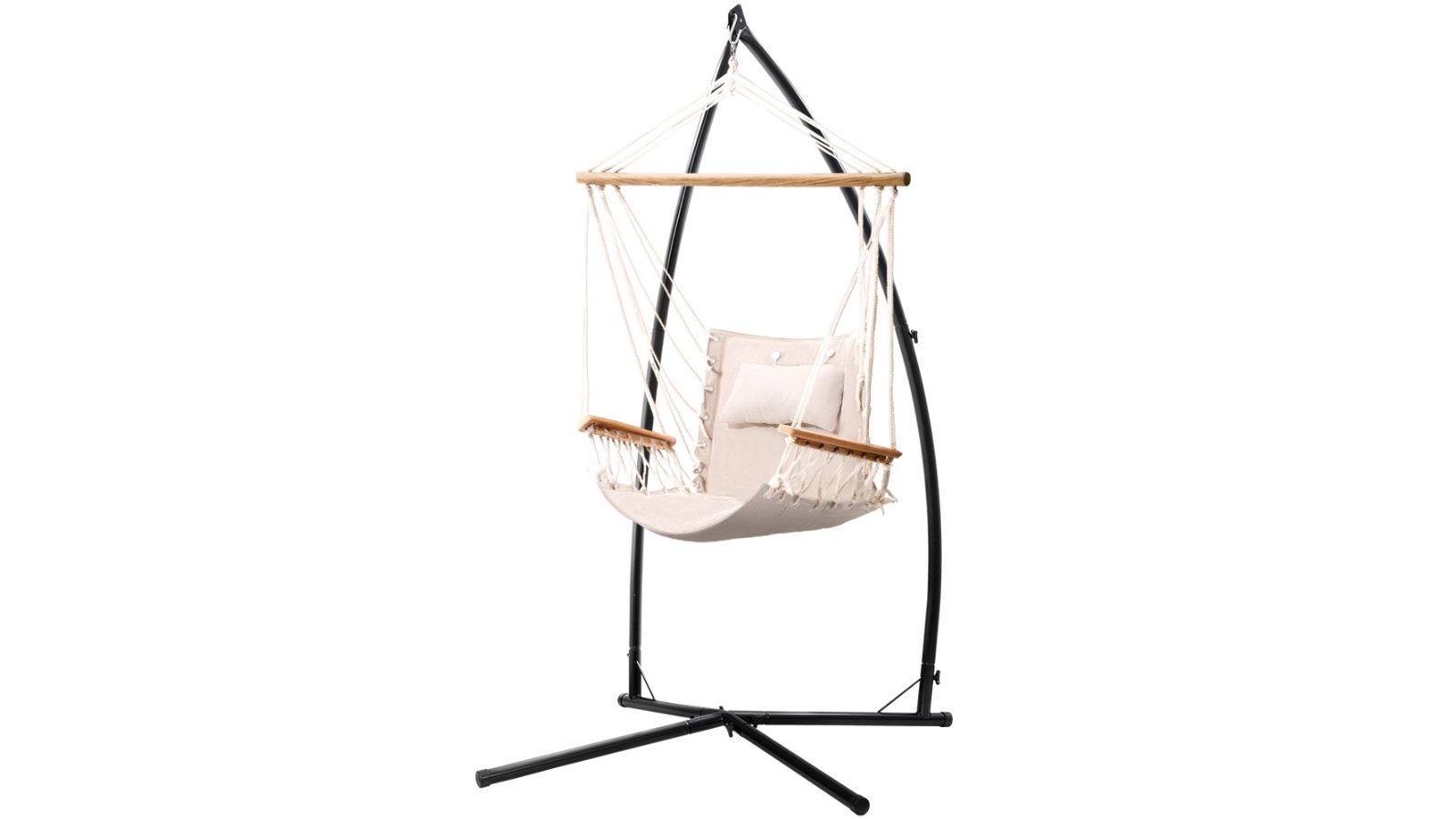 Gardeon Cream Outdoor Hammock Chair - 210cm