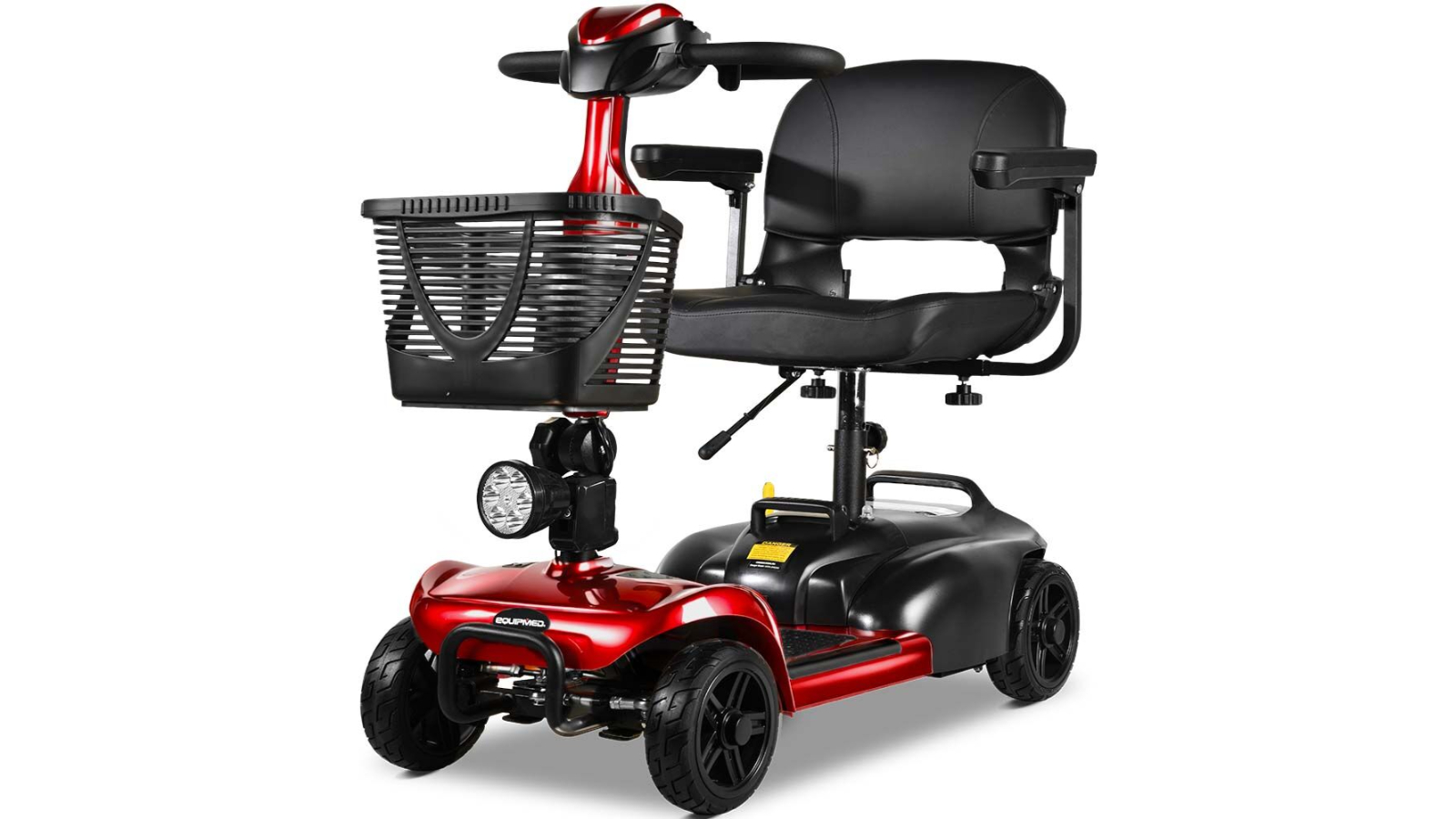 Equipmed Mobility Scooter - Lithium Red