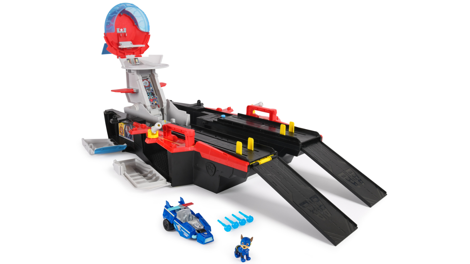 Paw Patrol: The Mighty Movie, AIRCRAFT CARRIER HQ w/ Chase