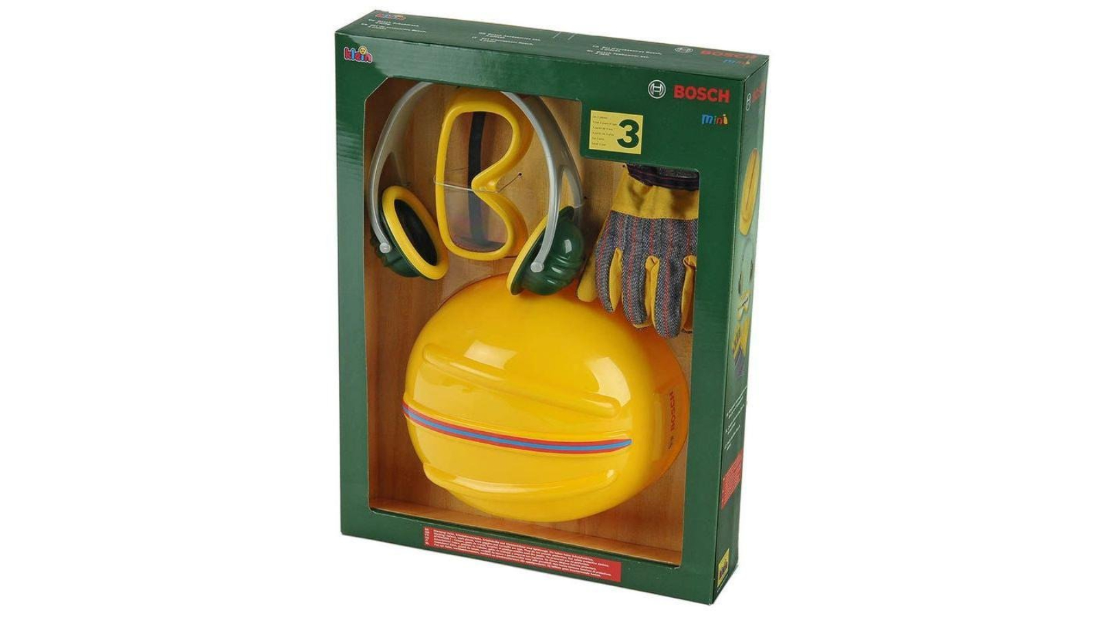 Bosch Mini Toy Helmet Earmuffs and Accessories
