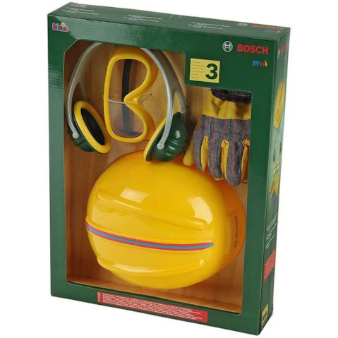 Bosch Mini Toy Helmet Earmuffs and Accessories