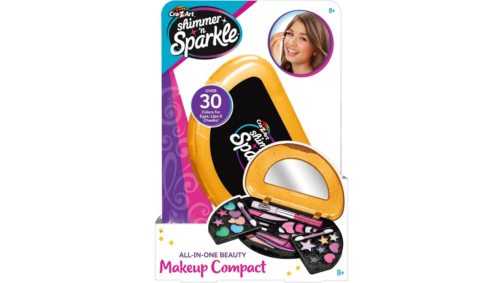 Cra-Z-Art Shimmer N Sparkle All-in-1 Beauty Compact