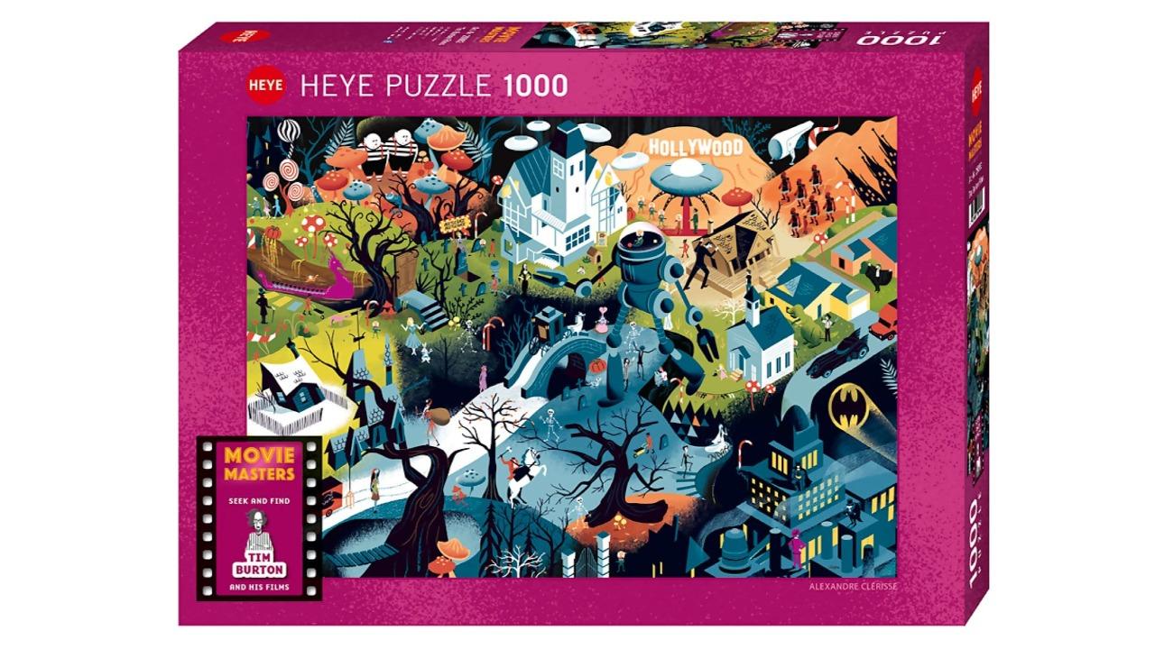 Heye 1000 Piece Movie Masters Tim Burton Films Jigsaw Puzzle 