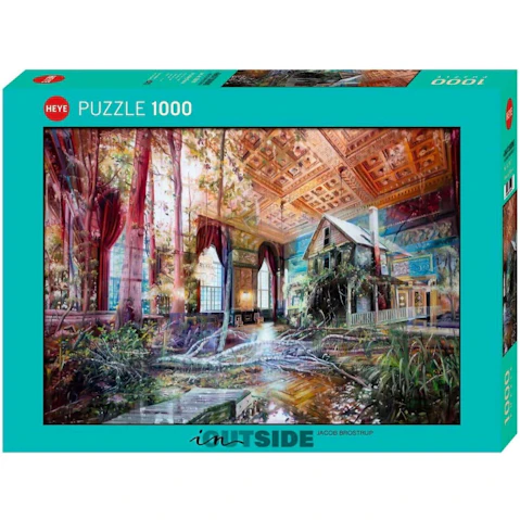 Heye Intruding House In Outside 1000 Piece Jigsaw Puzzle