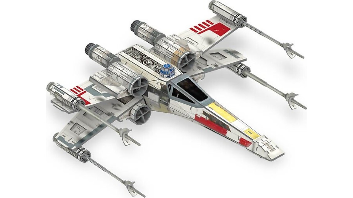 Star Wars T-65 X-Wing Starfighter Paper Model Kit Harvey Norman