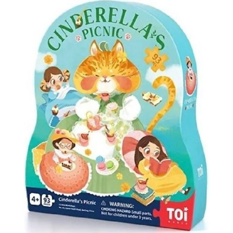 Toi 93 Pieces Cinderella's Picnic Puzzle