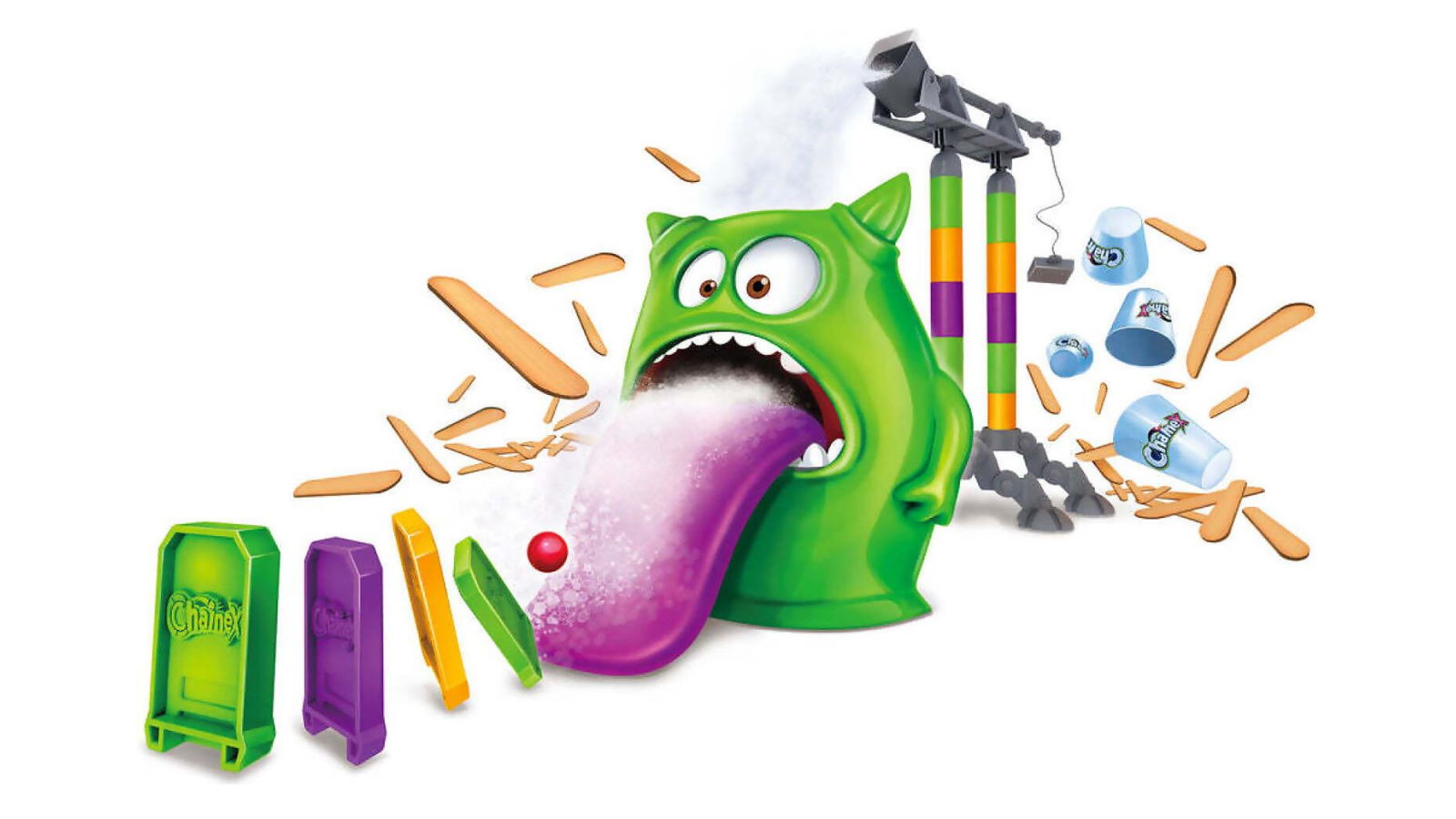 Chainex Alien Reaction 120+ Pieces Educational Toy
