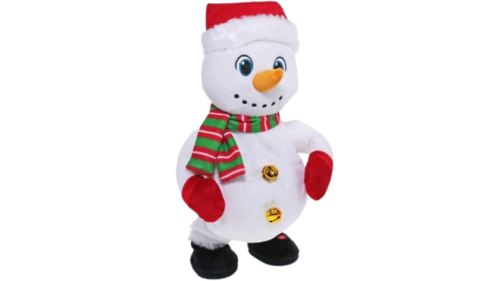 Cotton Candy Xmas Belly Shaking Singing Snowman