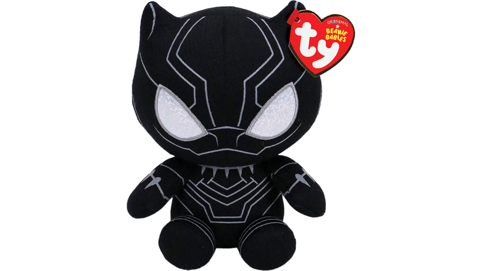 TY Beanie Babies Marvel Black Panther - 20cm