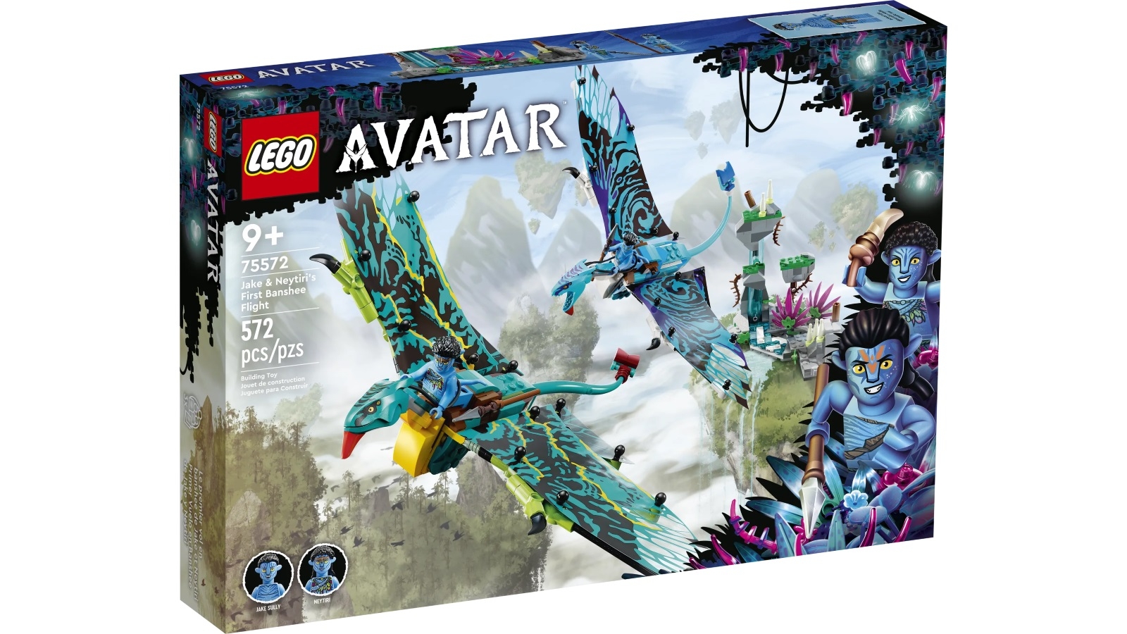 Banshee Avatar Juguete LEGO 75572 Jake And Neytiri's First Banshee