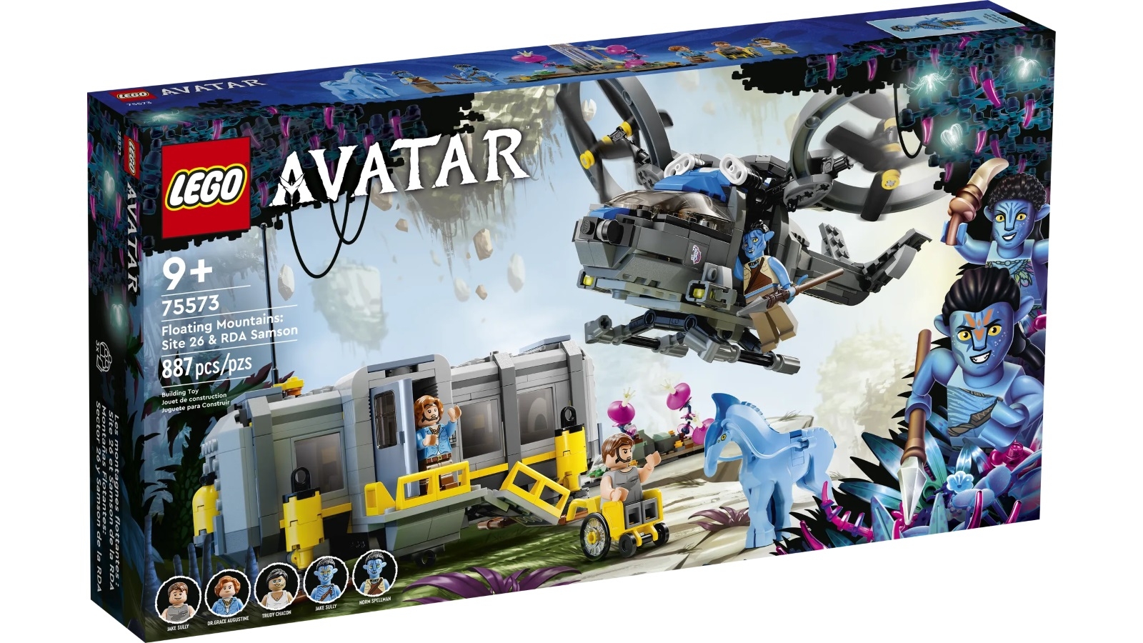 LEGO 75573 Floating Mountains: Site 26 and RDA Samson – Avatar