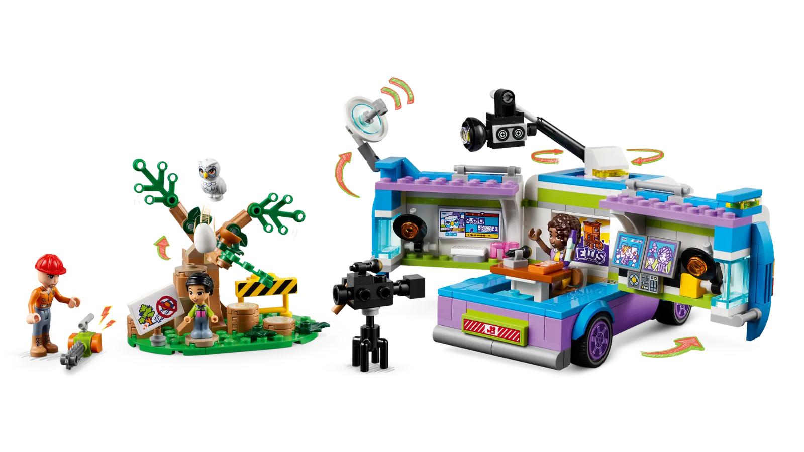 Lego 41749 Friend Newsroom Van