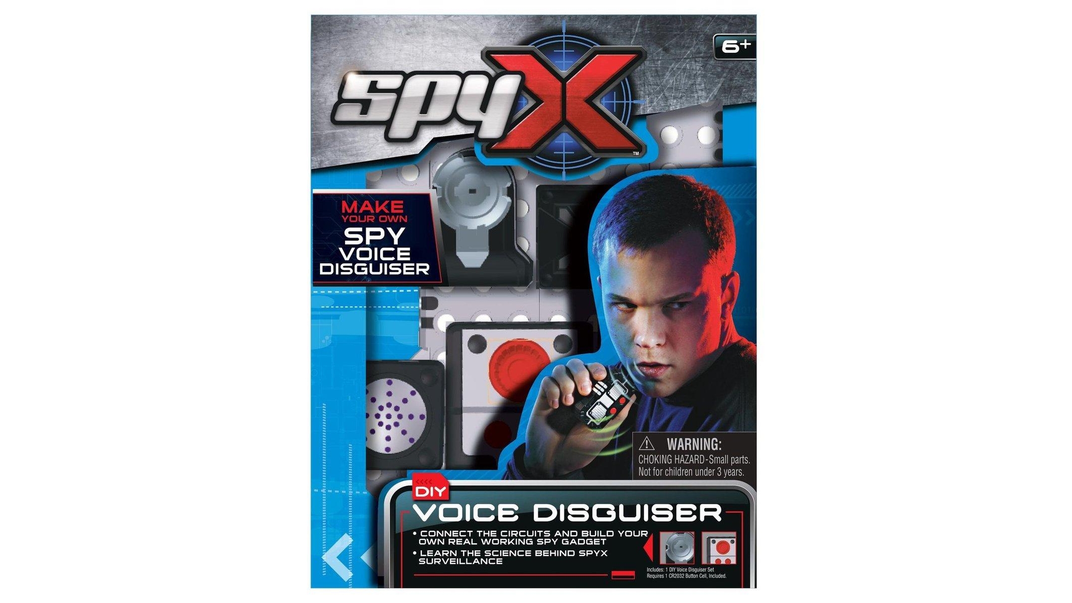 SpyX DIY - Voice Disguiser. Make Your Own Real-Working Spy Voice Changer!