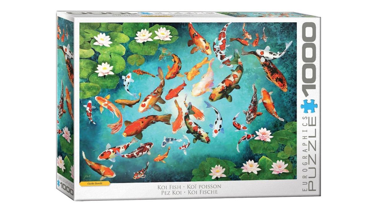 EuroGraphics 1000 Piece Koi Fish Jigsaw Puzzle