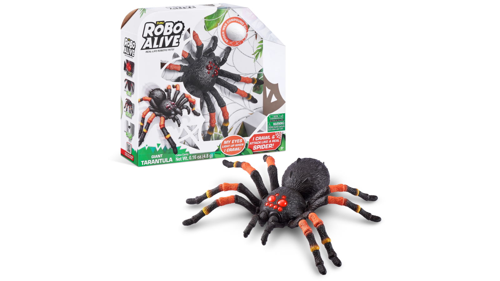 Robo Alive Giant Tarantula Real-Life Robotic Pet
