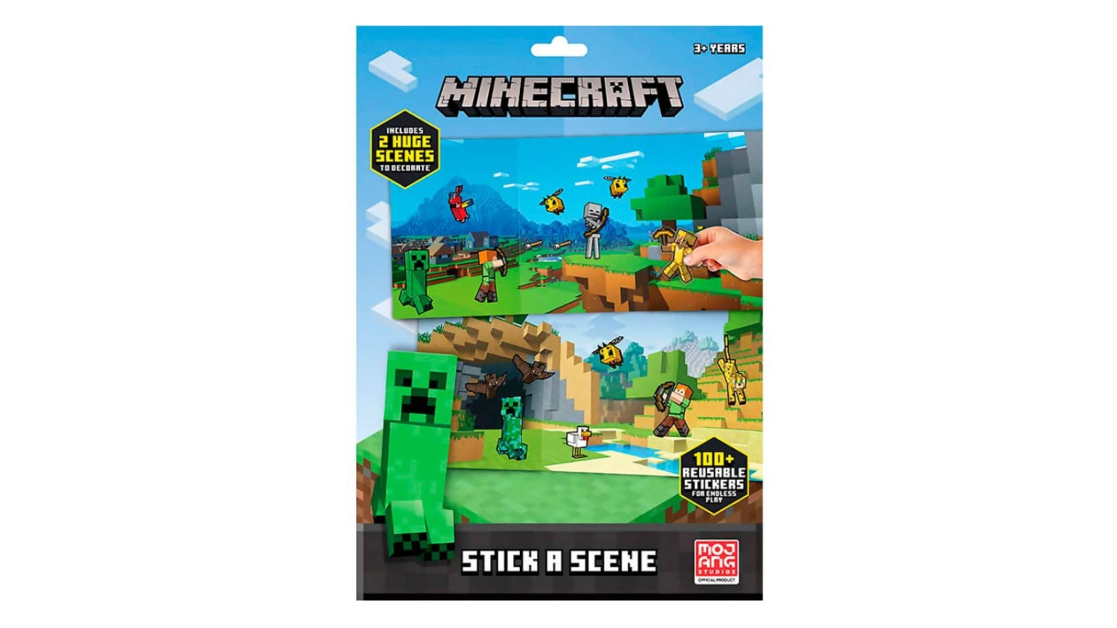 Minecraft Stick A Scene Sticker