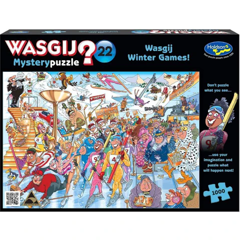 Wasgij 1000 Piece Mystery 22 Winter Games Holdson Jigsaw Puzzle
