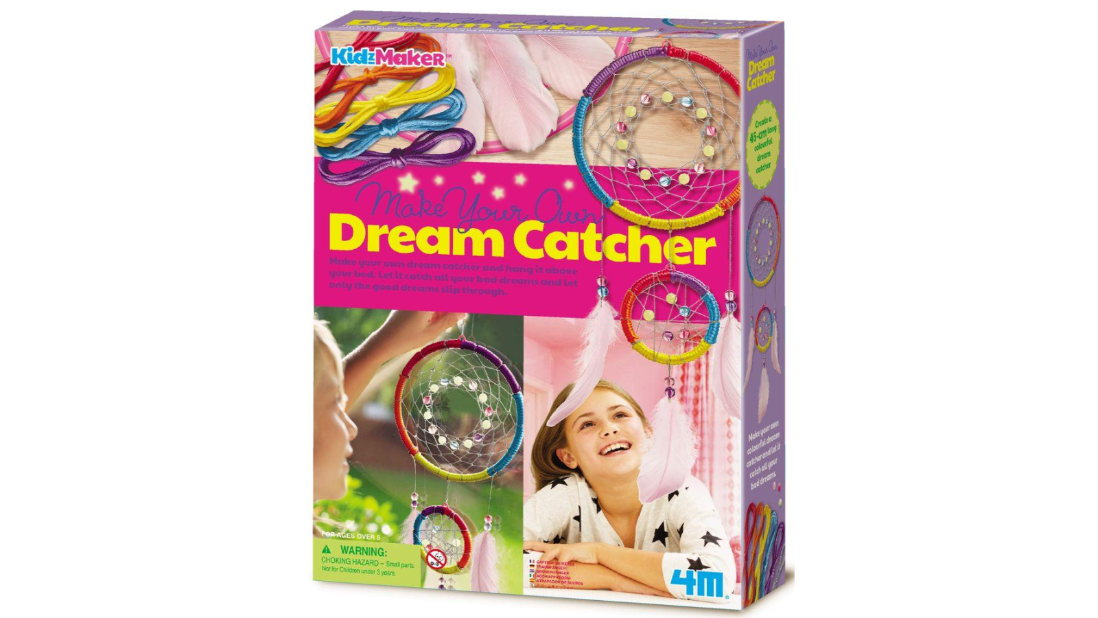 4M Kidzmaker Make Your Own Dream Catcher