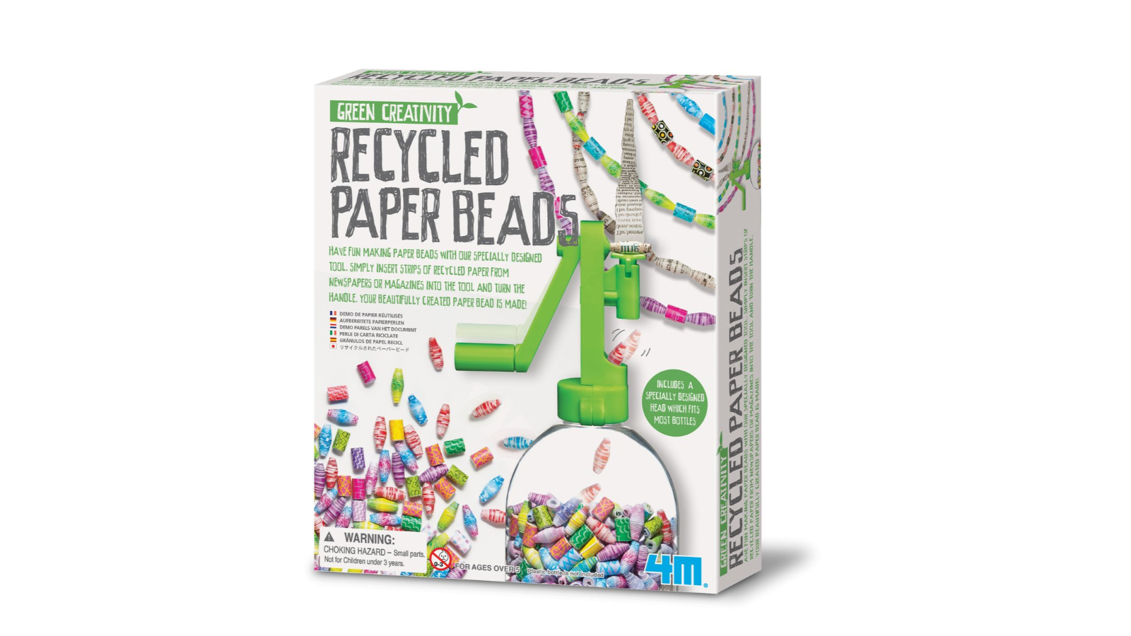 4M Green Science Recycled Paper Beads