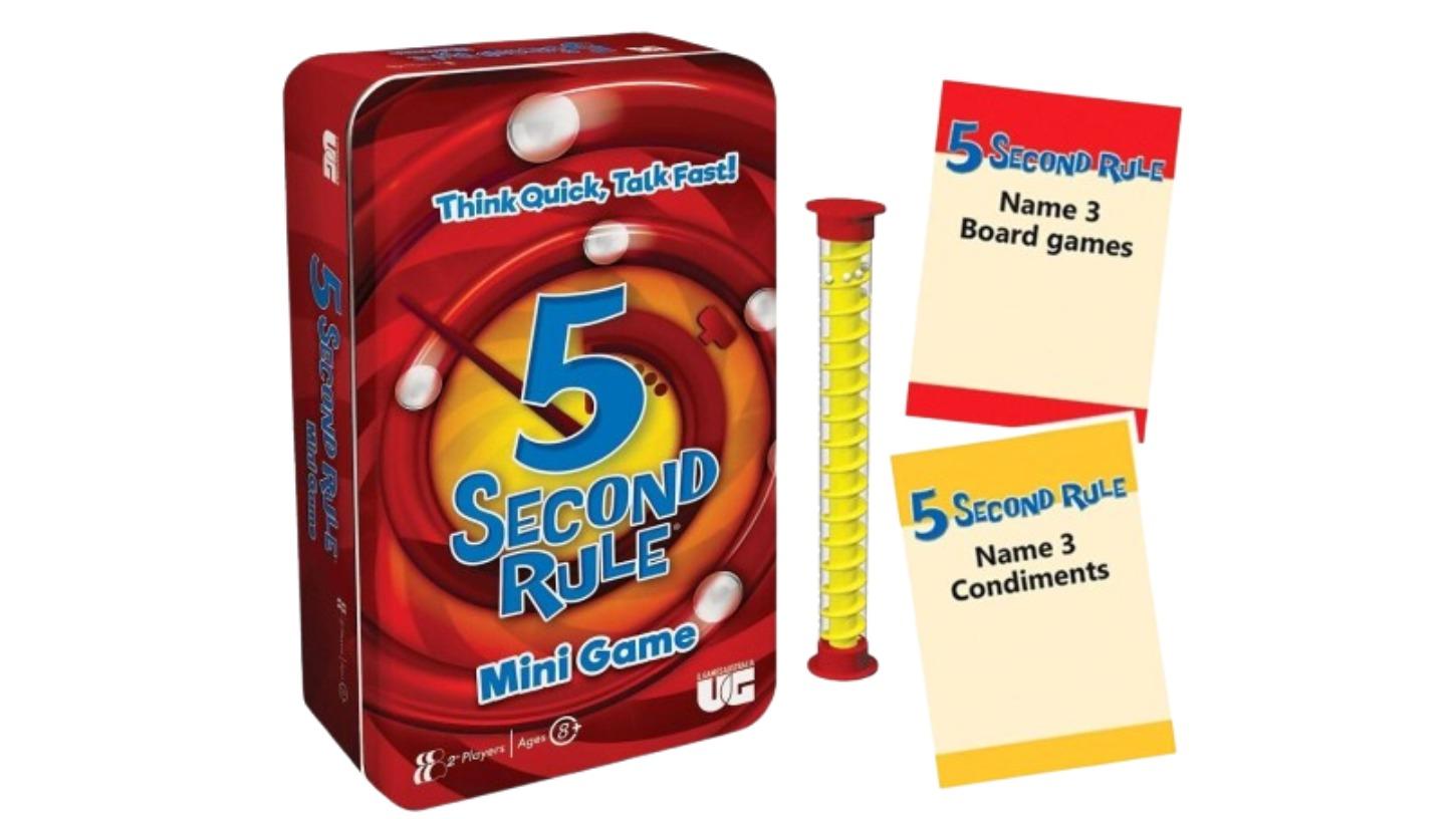 U Games 5 Second Rule Tinned Game