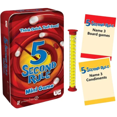 U Games 5 Second Rule Tinned Game