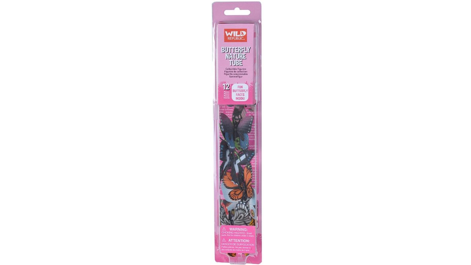 Wild Republic Nature Tubes Butterfly Figurine