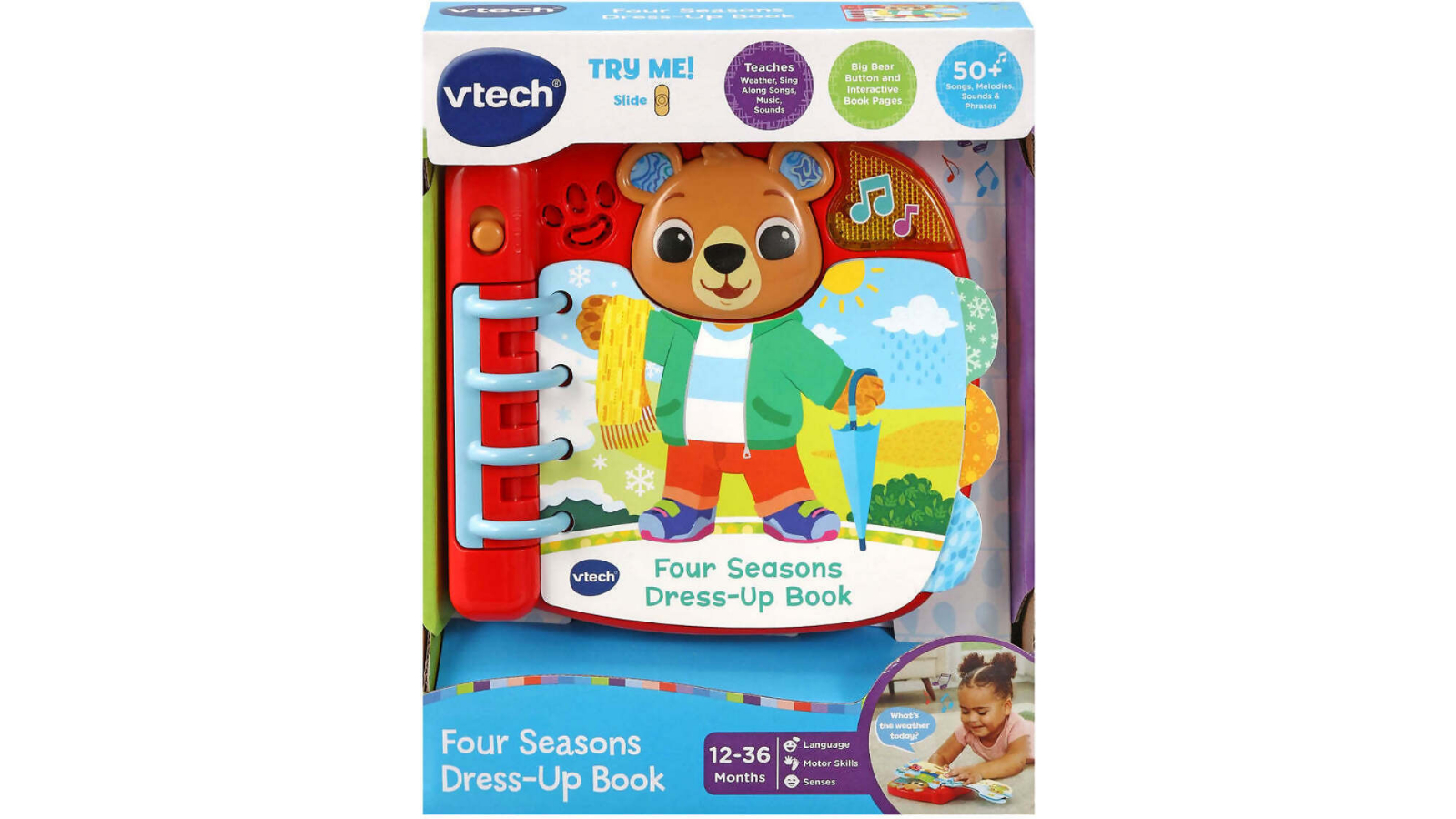 Vtech Dress-up Book Four Season