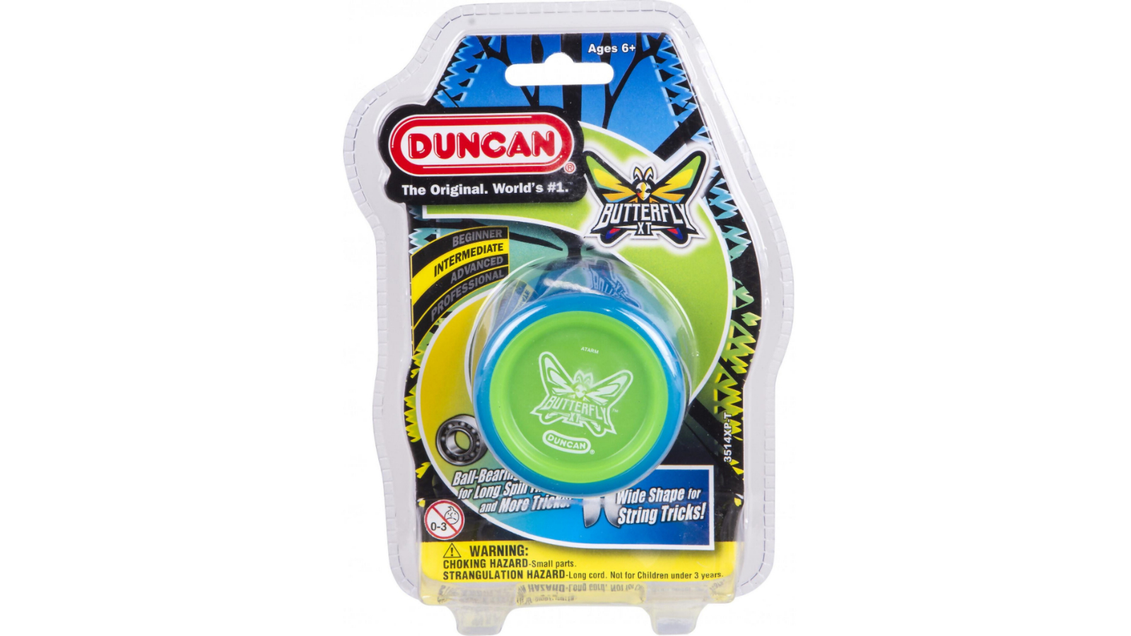 Duncan Yoyo Butterfly XT Intermediate Assorted Colour