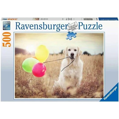 Christmas 500 Piece Ravensburger Balloon Party Jigsaw Puzzle