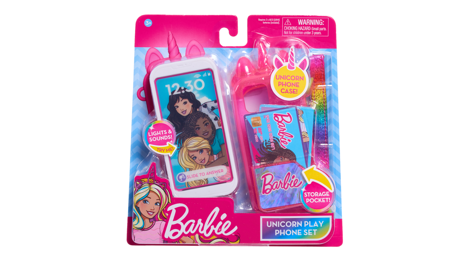 Barbie Unicorn Play Phone Set Harvey Norman
