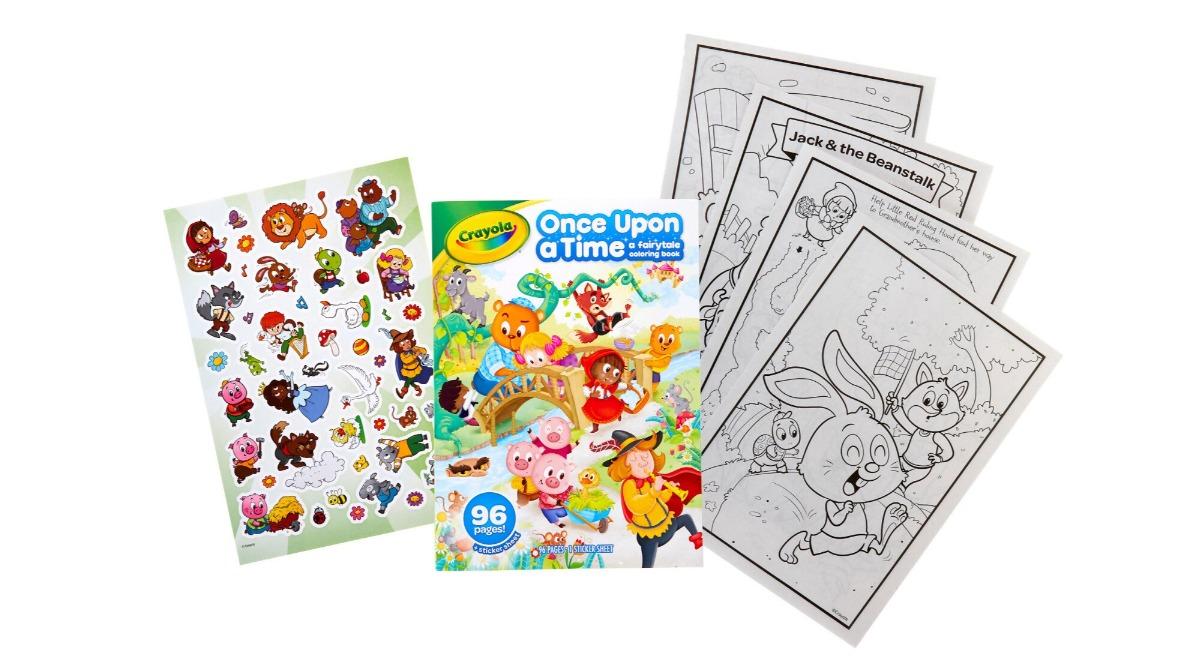 Crayola Once Upon a Time Colouring Book