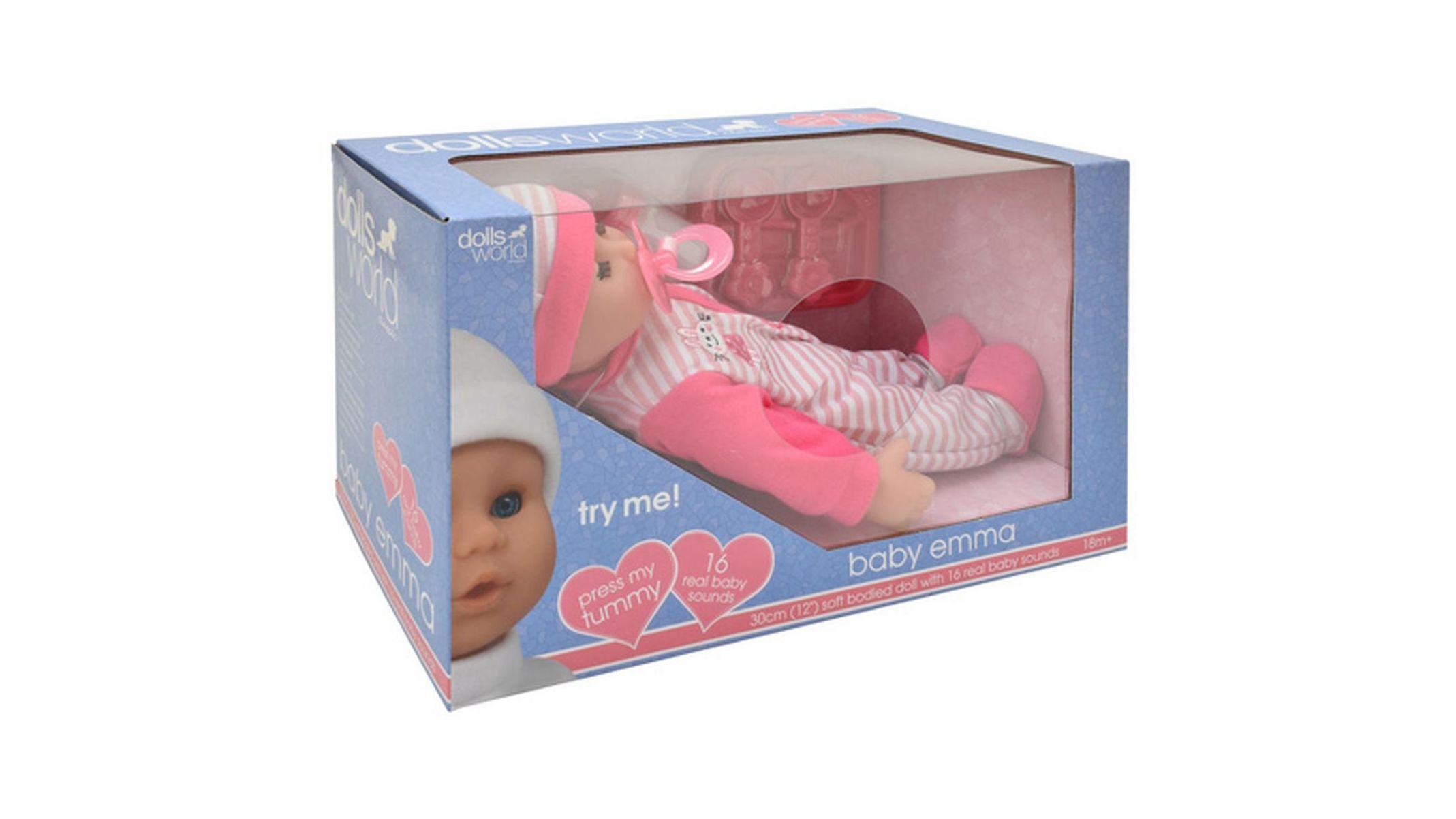 Dollsworld Baby Emma 30 cm Harvey Norman