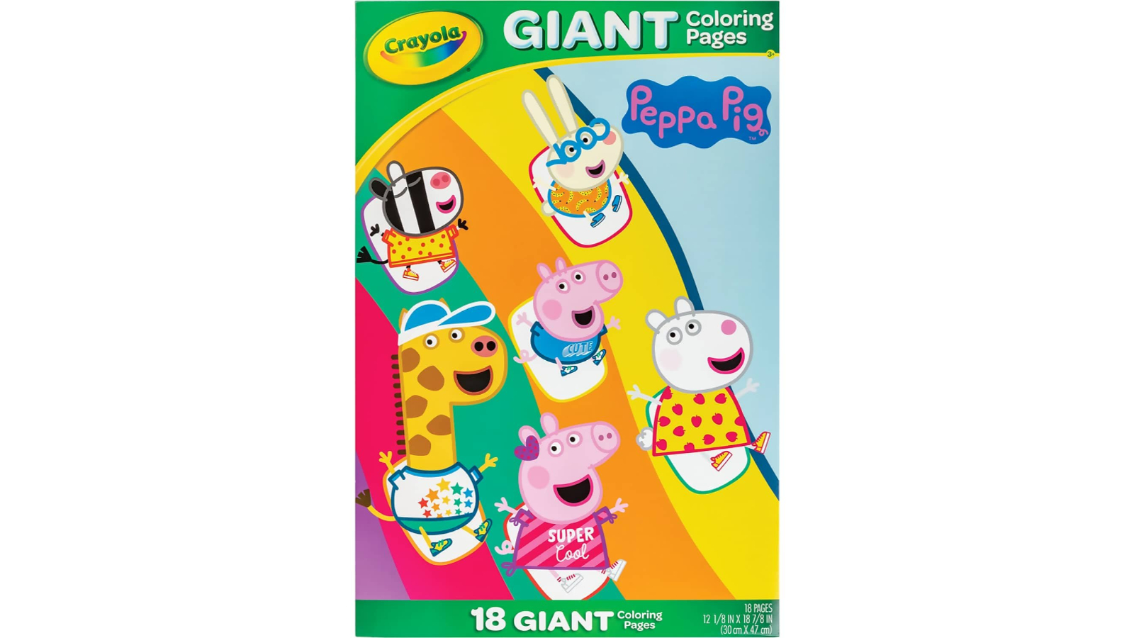 Crayola Peppa Pig Giant Coloring Page